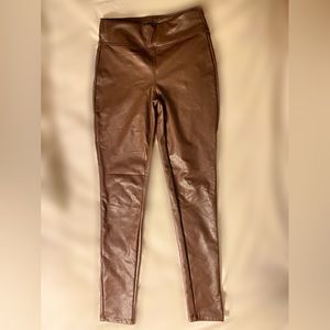 Brown Leather Pants